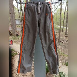 Boy's Gray Pants with Orange Stripes. Carters . Sz 7. Warm Ups
